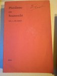 Prakke, L. - Pluralisme en staatsrecht, rede UVA, 1974