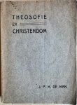 Man, J. P. H. de - THEOSOFIE EN CHRISTENDOM.