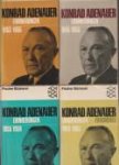 ADENAUER, KONRAD - Erinnerungen. Band 1: 1945-1953; Band 2:  1953- 1955; Band  3: 1955 - 1959 ;  Band 4: 1959 - 1963 Fragmente-