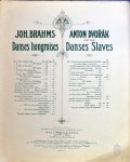 Brahms, Johannes: - Danses Hongroises [No 1 à 5]. Piano à quatre mains