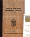 Koninklijk Nederlandsch Aardrijkskundig Genootschap KNAG - Tijdschrift van het Aardrijkskundig Genootschap. Complete jaargang 1921 (deel XXXVIII van serie 2)