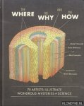 Volvovski, Jenny e.a. - The where, the why, and the how. 75 Artist illustrate wondrous mysteries of science