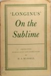 Longinus , D.A. Russell 224065 - On the sublime