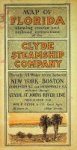 Clyde Steamship Company - Map of Florida from the Clyde Steamship Company