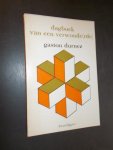 DURNEZ, GASTON, - Dagboek van een verwonde(rde).