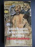 BROUWERS, J. - Zachtjes knetteren de letteren. Een eeuw literatuurgeschiedenis in anekdoten.