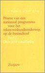 Arie Treffers, E. de Moor - Proeve Nationaal Progr Rekenonderwijs 1