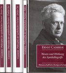 CASSIRER, Ernst - Philosophie der symbolischen Formen - Erster Teil - Die Sprache / Zweiter Teil - Das mytische Denken / Dritter Teil - Phänomenologie der Erkenntnis / Index - bearbeitet von Hermann Noack / Wesen und Wirkung des Symbolbegriffs.