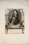 Bloteling, Abraham (1640-1690) after unknown artist - Antique print - Portrait of Michiel de Ruyter (1607 - 1676) - A. Bloteling - reprint on 20th century paper, 1 p.