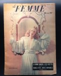 redacties - votre Amie (6 aout 1946) Claudine (22 mai 1946) La Femme (8 mai 19460 Filles de France (31 juillet 1946)