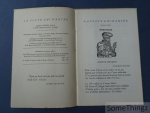 Alexis Curvers (dir). - La flute enchantée: cahiers d'art poétique. Cahier N° 6. Joseph Boland - Alexis Curvers - Jean Dominique - Paul Dresse - André Mardaga - Jean Schlumberger - Robert Vivier - Joachim du Bellay - Roger Thomas.