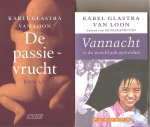 GLASTRA VAN LOON, Karel - DE PASSIEVRUCHT - VANNACHT IS DE WERELD GEK GEWORDEN. GESIGNEERD