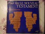 Charpentier Etienne - Pour lire le nouveau testament