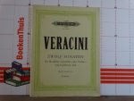 Veracini, F.M. - zwolf sonaten fur blockflote und bezifferten bass - band 1