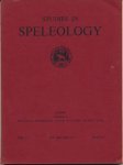 - Studies in Speleology - Studies in Speleology