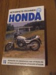 Skubisz, Stan - Honda VF 750 SC en SD, 1982-1983, VF 750 CC en CD, 1982-1983, VF 750 FD en FE, 1983-1985, VF 1000 FE, 1983-1985, VF 1000 R (technische informatie) : reparatie en onderhoud