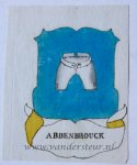  - Wapenkaart/Coat of Arms: Abbenbrouck (Van)
