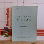 Mendelssohn Bartholdy, Felix - Mendelssohn - Elias op. 70 - klavierauszug mit text