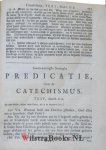 Hagen, Petrus van der - De Heydelbergsche catechismus, verklaert in twee-en-vyftigh predicatien, met vier inleydings predicatien, / door Do. Petrus vander Hagen ..
