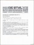 Theo Van Doesburg - Stijl, Maandblad gewijd aan de moderne beeldende vakken en kultuur. 2e Jaargang, Nummer 10