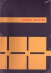 Schütte, Thomas - Osterwold, Tilman & Ulrich Loock. - Thomas Schütte [Schutte]. NEW COPY, STILL SEALED!