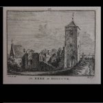 Honswijk. (Houten). - De kerk te Honswyk.