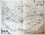 Blaeu, Joan (1596-1673) - [Engraved carthography/gegraveerde kaart] 'Arcis Gennipensis oppugnatae atque expugnatae'; Siege of Gennep, 1641.