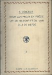 Coolsma, S. - Keur van proza en poezie uit de geschriften van ds. J. de Liefde (deel II)