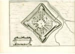 Blaeu, Joan - Marieburg. Originele gravure