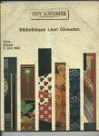 Givaudan - Bibliotheque Leon Givaudan. Livres Illustrés Modernes. Reliures 1900-1950.