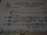 Dallapiccola, Luigi - Goethe - Lieder per una voce di mezzo soprano e tre clarinetti