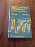 Lee, Tom - Income and value measurement. Theory and practice. 3rd edition