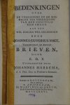 Appelius, Johannes Conradus - Bedenkingen over de verzoening en de middelen ter verkrijging van den geestelijken smaak : Aan ... Joannes Eusebius Voet, voorgesteld in eenige brieven / door E.D.P. [= Johannes Conradus Appelius]. Uitgegeeven door Johannes Habbema …