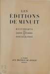 Jacques Debû-Bridel - Les Éditions de Minuit Historique et Bibliographie