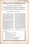K.L. Poll (redactie) - Hollands Weekblad, tweede jaargang, nummer 55, 1 juni 1960