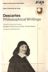 Descartes, René - Philosophical writings. A selection translated and edited by Elizabeth Anscombe and Peter Thomas Geach. With an introduction by Alexandre Koyré