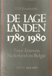 Ernst Heinrich Kossmann 213992 - De Lage Landen, 1780-1980 Twee eeuwen Nederland en Belgie. 1914-1980. Deel II