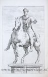 Perrier, François (1594-1649) - [Antique mythology print, etching] Marcus Aurelius, two plates ['Segmenta nobilium signorum et statuarum.'], published 1638.