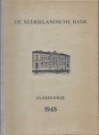 De Nederlandsche Bank - Jaarboekje 1948 De Nederlandsche Bank - Jaarboekje 1948