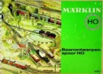 Märklin - Marklin HO baanontwerpen spoor HO, 1965