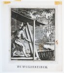 Luyken, Jan (1649-1712) and Luyken, Caspar (1672-1708) - Antique print/originele prent: De Wolbereider/The Wool-Dresser. Luyken, Jan (1649-1712) and Luyken, Caspar (1672-1708) - Antique print/originele prent: De Wolbereider/The Wool-Dresser.