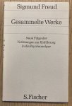 FREUD, SIGMUND. - Gesammelte Werke. Chronologisch geordnet.Fünfzehnter Band. Neue Folge der Vorlesungen zur einführung in die Psychoanalyse.