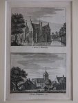Bemmel. - 't Huis te Bemmel 1742 / 't Dorp Bemmel, 1742.