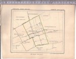 Kuyper Jacob. - Hoogkarspel.  Map Kuyper Gemeente atlas van Noord Holland
