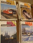 Oechsler, K. - MIBA  Miniaturbahnen. 38 nrs 1986-1989