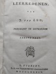 Loo J. van - Leerredenen