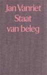 Jan Vanriet 19989 - Staat van beleg een voorspel