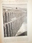 antique print (prent) - De romeinsche waterleiding te Merida.