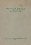 BISHOP, JOHN L. - STUDIES IN CHINESE LITERATUE.