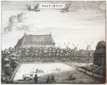 After Commelin, Caspar (1636-1693) - [Copperplate engraving Amsterdam] Pest-Huys, ca 1726.